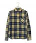 COMME des GARCONS JUNYA WATANABE MAN（コム デ ギャルソン ジュンヤ ワタナベ マン）の古着「チェックシャツ」｜イエロー