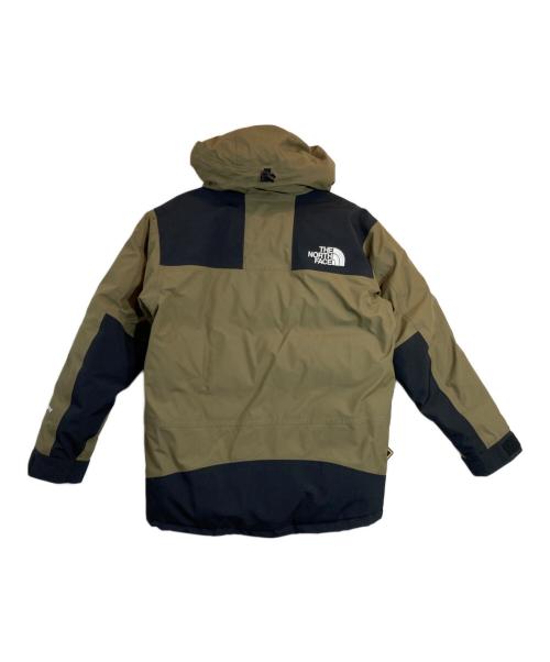 THE NORTH FACE（ザ ノース フェイス）THE NORTH FACE (ザ ノース フェイス) マウンテンダウンジャケット ブラック×カーキ サイズ:Sの古着・服飾アイテム