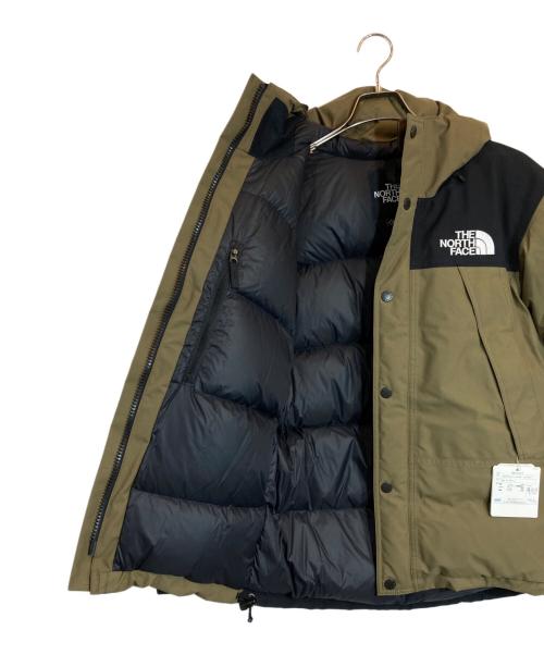 THE NORTH FACE（ザ ノース フェイス）THE NORTH FACE (ザ ノース フェイス) マウンテンダウンジャケット ブラック×カーキ サイズ:Sの古着・服飾アイテム