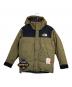 THE NORTH FACE（ザ ノース フェイス）の古着「マウンテンダウンジャケット」｜ブラック×カーキ