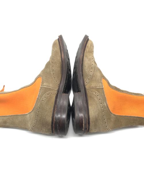 Tricker's（トリッカーズ）Tricker's (トリッカーズ) スウェードサイドゴアブーツ ブラウン サイズ:8.5の古着・服飾アイテム