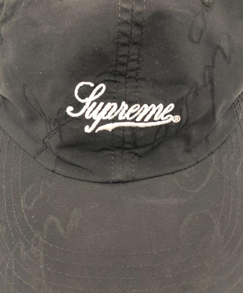 SUPREME（シュプリーム）Supreme (シュプリーム) SCRIPT LOGO 6-PANEL ブラックの古着・服飾アイテム