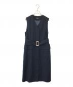 Diagram GRACE CONTINENTALダイアグラム グレースコンチネンタル）の古着「ジレワンピース」｜ブラック