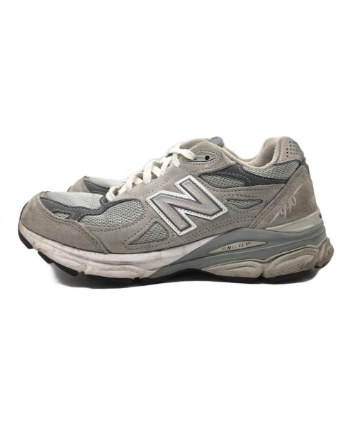 NEW BALANCE（ニューバランス）NEW BALANCE (ニューバランス) ローカットスニーカー グレー サイズ:２４ｃｍの古着・服飾アイテム
