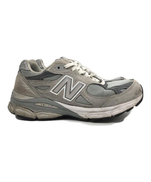 NEW BALANCE（ニューバランス）NEW BALANCE (ニューバランス) ローカットスニーカー グレー サイズ:２４ｃｍの古着・服飾アイテム