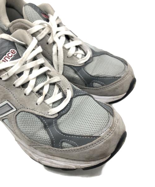 NEW BALANCE（ニューバランス）NEW BALANCE (ニューバランス) ローカットスニーカー グレー サイズ:２４ｃｍの古着・服飾アイテム