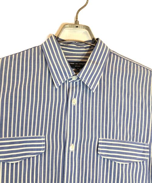 COMME des GARCONS HOMME（コムデギャルソン オム）COMME des GARCONS HOMME (コムデギャルソン オム) シャツ ブルー サイズ:Sの古着・服飾アイテム