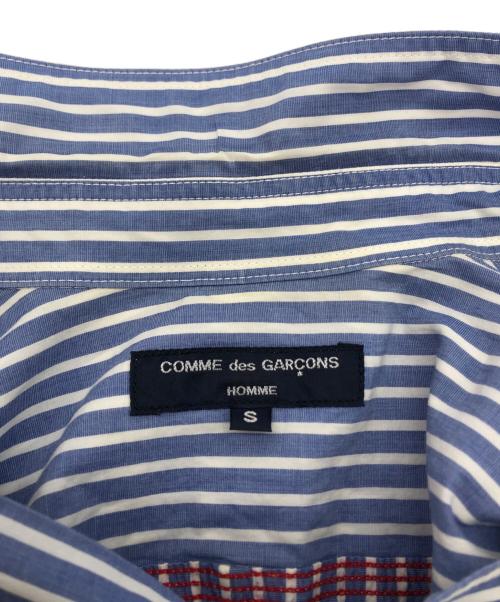 COMME des GARCONS HOMME（コムデギャルソン オム）COMME des GARCONS HOMME (コムデギャルソン オム) シャツ ブルー サイズ:Sの古着・服飾アイテム