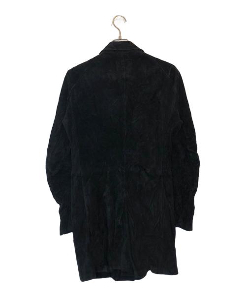 ISAMU KATAYAMA BACKLASH（イサムカタヤマ･バックラッシュ）ISAMU KATAYAMA BACKLASH (イサムカタヤマ・バックラッシュ) スウェードコート ブラック サイズ:２の古着・服飾アイテム