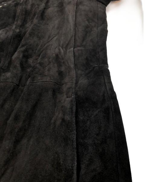 ISAMU KATAYAMA BACKLASH（イサムカタヤマ･バックラッシュ）ISAMU KATAYAMA BACKLASH (イサムカタヤマ・バックラッシュ) スウェードコート ブラック サイズ:２の古着・服飾アイテム