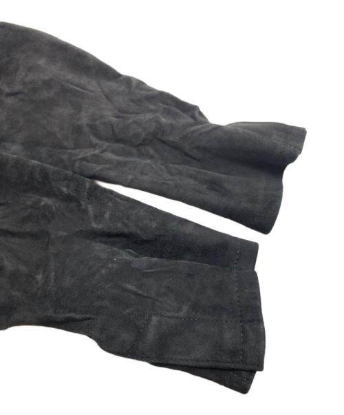 ISAMU KATAYAMA BACKLASH（イサムカタヤマ･バックラッシュ）ISAMU KATAYAMA BACKLASH (イサムカタヤマ・バックラッシュ) スウェードコート ブラック サイズ:２の古着・服飾アイテム