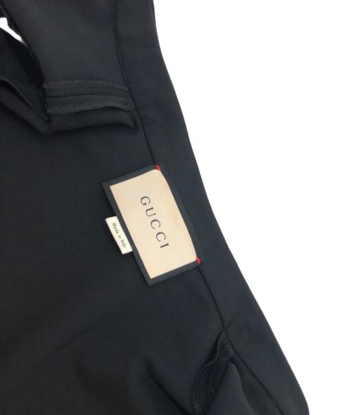 GUCCI（グッチ）GUCCI (グッチ) シェリーライン ウェブトリム ジャージー ドレス ワンピース ブラック サイズ:SIZE XSの古着・服飾アイテム