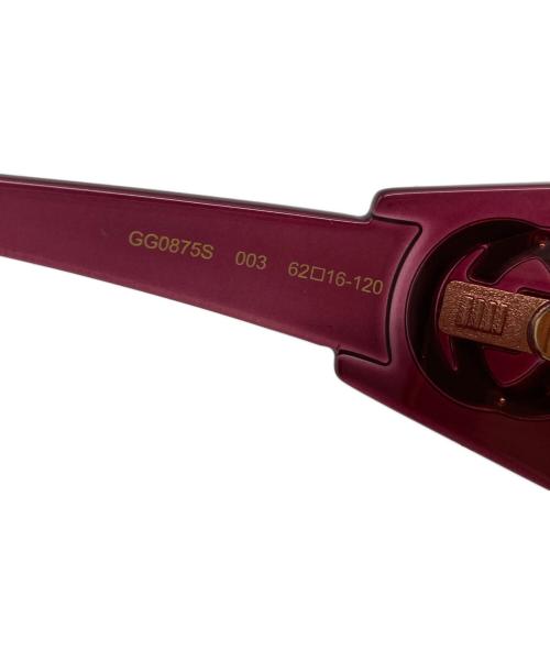 GUCCI（グッチ）GUCCI (グッチ) サングラス ピンク サイズ:62□16の古着・服飾アイテム