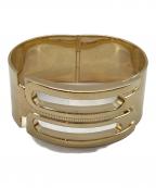 VICTORIA BECKHAMヴィクトリアベッカム）の古着「Frame Bracelet」｜ゴールド
