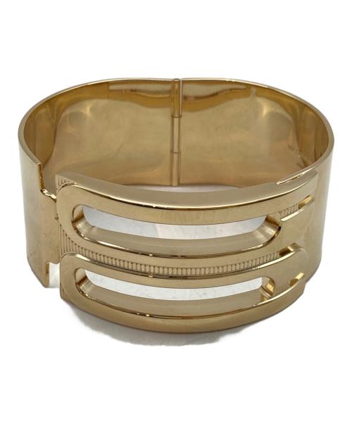 VICTORIA BECKHAM（ヴィクトリアベッカム）Victoria Beckham (ヴィクトリアベッカム) Frame Bracelet ゴールドの古着・服飾アイテム