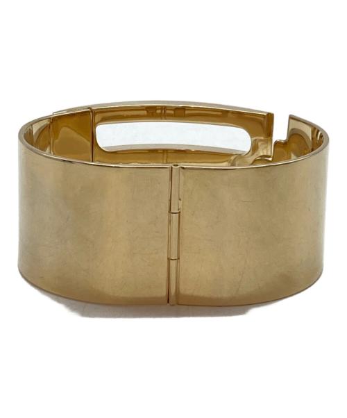 VICTORIA BECKHAM（ヴィクトリアベッカム）Victoria Beckham (ヴィクトリアベッカム) Frame Bracelet ゴールドの古着・服飾アイテム