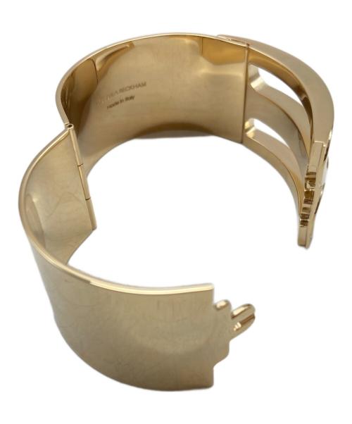 VICTORIA BECKHAM（ヴィクトリアベッカム）Victoria Beckham (ヴィクトリアベッカム) Frame Bracelet ゴールドの古着・服飾アイテム