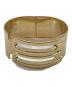 Victoria Beckham（ヴィクトリアベッカム）の古着「Frame Bracelet」｜ゴールド
