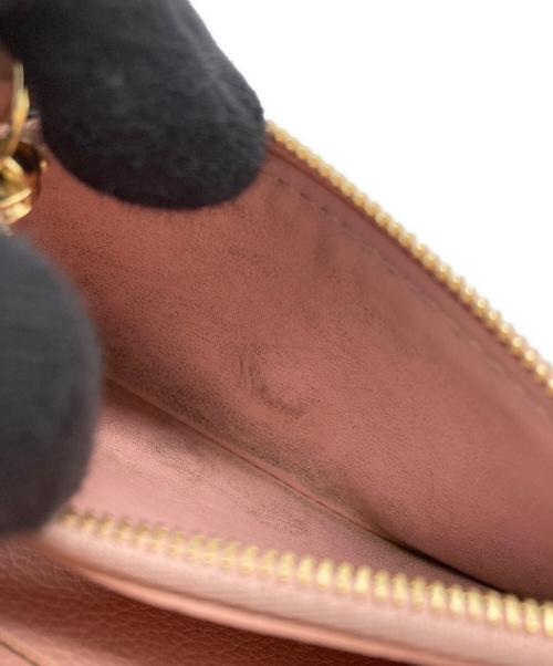 LOUIS VUITTON（ルイ ヴィトン）LOUIS VUITTON (ルイ ヴィトン) アンプラント ポルトモネロザリ ピンクの古着・服飾アイテム