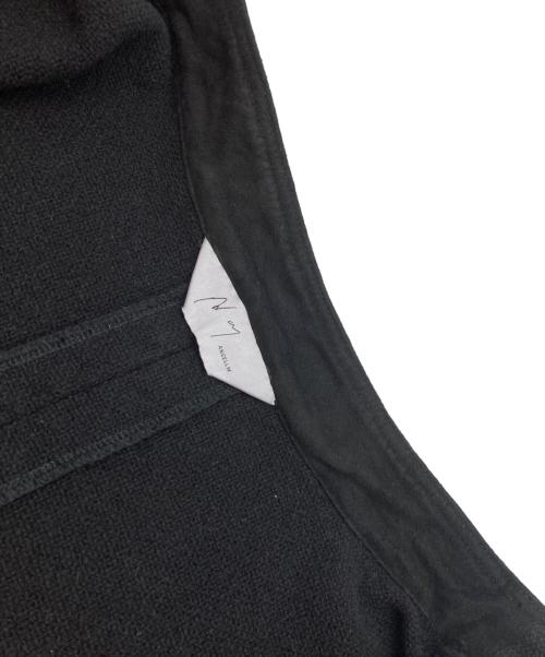 ANCELLM（アンセルム）ANCELLM (アンセルム) W/S COLLARLESS JACKET ブラック サイズ:SIZE 2の古着・服飾アイテム
