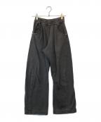 Omar Afridiオマールアフリディ）の古着「WISTED LOUNGE PANTS」｜グレー