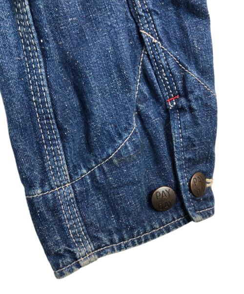PAY DAY（ペイデイ）PAY DAY (ペイデイ) カバーオール インディゴ サイズ:表記なしの古着・服飾アイテム