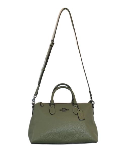 COACH（コーチ）COACH (コーチ) ジョージア サッチェル カーキの古着・服飾アイテム