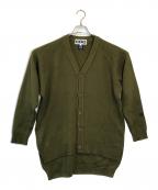 CDGシーディージー）の古着「アクリルカーディガン」｜グリーン