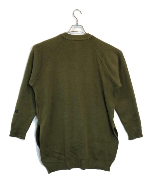 CDG（シーディージー）CDG (シーディージー) アクリルカーディガン グリーン サイズ:XLの古着・服飾アイテム