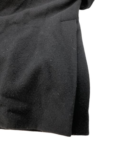 UN3D.（アンスリード）UN3D. (アンスリード) ステンカラーオーバーコート ブラック サイズ:36の古着・服飾アイテム