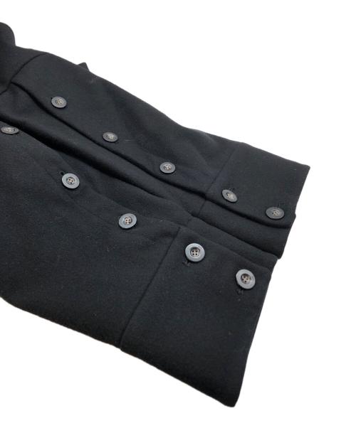 UN3D.（アンスリード）UN3D. (アンスリード) ステンカラーオーバーコート ブラック サイズ:36の古着・服飾アイテム