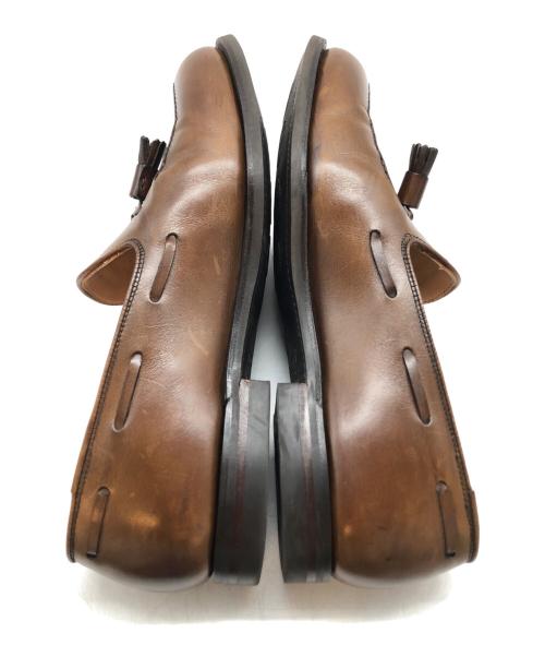 Crockett & Jones（クロケット＆ジョーンズ）Crockett & Jones (クロケット＆ジョーンズ) CAVENDISH 3 タッセルローファー ブラウン サイズ:SIZE 7Eの古着・服飾アイテム