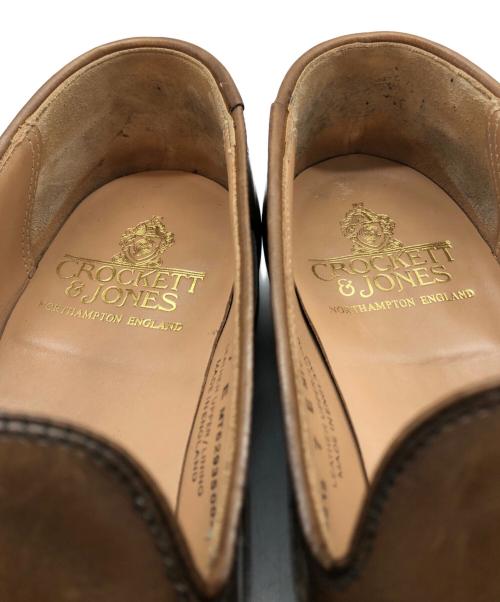 Crockett & Jones（クロケット＆ジョーンズ）Crockett & Jones (クロケット＆ジョーンズ) CAVENDISH 3 タッセルローファー ブラウン サイズ:SIZE 7Eの古着・服飾アイテム