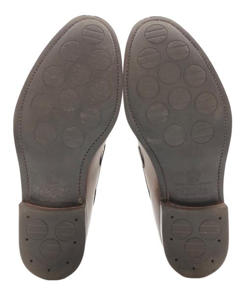 Crockett & Jones（クロケット＆ジョーンズ）Crockett & Jones (クロケット＆ジョーンズ) CAVENDISH 3 タッセルローファー ブラウン サイズ:SIZE 7Eの古着・服飾アイテム
