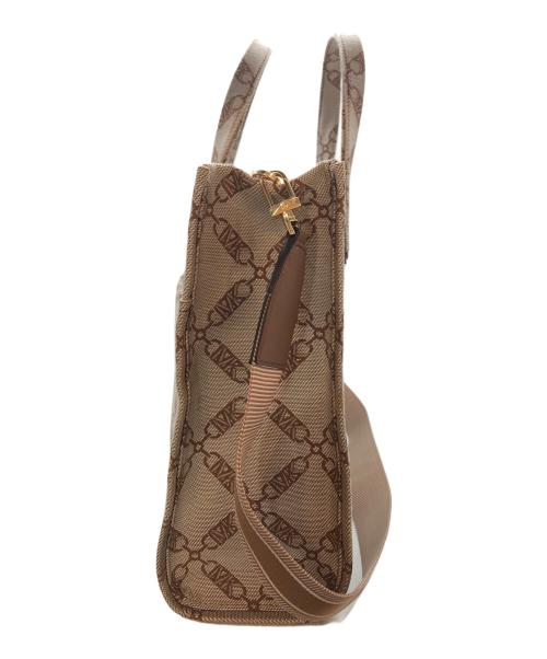 MICHAEL KORS（マイケル・コース）MICHAEL KORS (マイケル・コース) 2WAYバッグ ベージュの古着・服飾アイテム