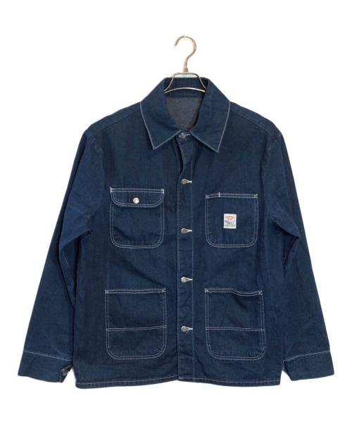Pointer（ポインター）POINTER (ポインター) デニムカバーオール インディゴ サイズ:44の古着・服飾アイテム