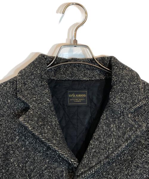 BY GLADHAND（バイグラッドハンド）BY GLADHAND (バイグラッドハンド) CHESTERFIELD COAT ブラック サイズ:SIZE Lの古着・服飾アイテム