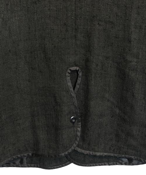 ISSEY MIYAKE PwRMANwNTw（イッセイミヤケ ペルマネンテ）ISSEY MIYAKE PwRMANwNTw (イッセイミヤケ ペルマネンテ) シルクジャケット ブラック サイズ:Mの古着・服飾アイテム