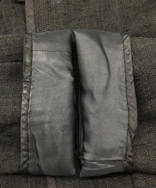 ISSEY MIYAKE PwRMANwNTw（イッセイミヤケ ペルマネンテ）ISSEY MIYAKE PwRMANwNTw (イッセイミヤケ ペルマネンテ) シルクジャケット ブラック サイズ:Mの古着・服飾アイテム