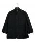 ISSEY MIYAKE PwRMANwNTw（イッセイミヤケ ペルマネンテ）の古着「シルクジャケット」｜ブラック
