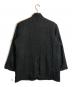 ISSEY MIYAKE PwRMANwNTw (イッセイミヤケ ペルマネンテ) シルクジャケット ブラック サイズ:M：18000円