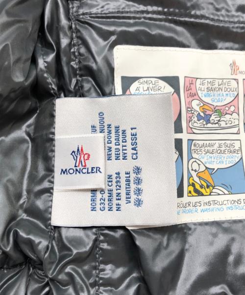 MONCLER（モンクレール）MONCLER (モンクレール) ダウンベスト ブラック サイズ:SIZE 1の古着・服飾アイテム