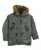 NEIGHBORHOODネイバーフッド）の古着「N-3B フライトジャケット」｜グリーン