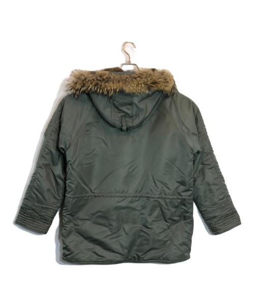 NEIGHBORHOOD（ネイバーフッド）NEIGHBORHOOD (ネイバーフッド) N-3B フライトジャケット グリーン サイズ:Mの古着・服飾アイテム