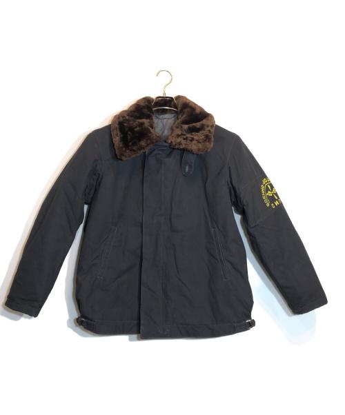 Russian army（ロシアンアーミー）Russian army (ロシアンアーミー) AIR FORCE ウィンタージャケット グレー サイズ:表記なしの古着・服飾アイテム