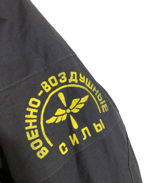 Russian army（ロシアンアーミー）Russian army (ロシアンアーミー) AIR FORCE ウィンタージャケット グレー サイズ:表記なしの古着・服飾アイテム