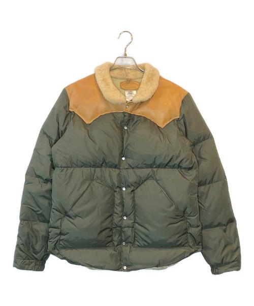 RockyMountainFeatherBed（ロッキーマウンテンフェザーベッド）RockyMountainFeatherBed (ロッキーマウンテンフェザーベッド) CHRISTY JKT（クリスティジャケット） カーキ サイズ:42の古着・服飾アイテム