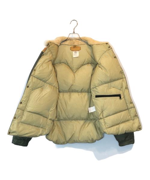 RockyMountainFeatherBed（ロッキーマウンテンフェザーベッド）RockyMountainFeatherBed (ロッキーマウンテンフェザーベッド) CHRISTY JKT（クリスティジャケット） カーキ サイズ:42の古着・服飾アイテム