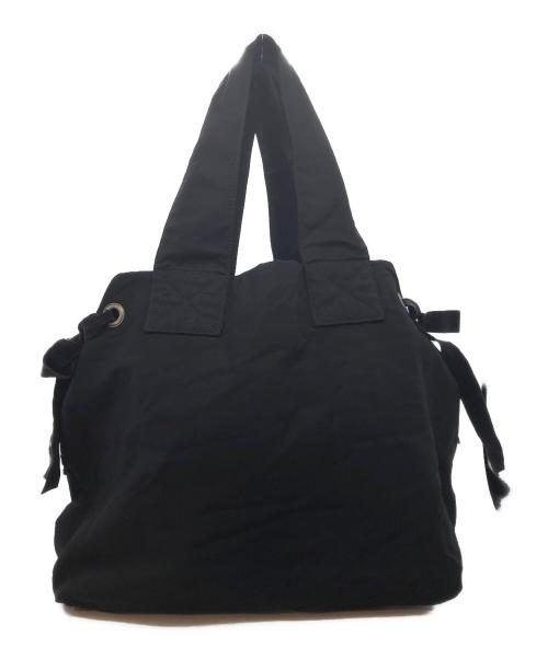 tricot COMME des GARCONS（トリココムデギャルソン）tricot COMME des GARCONS (トリココムデギャルソン) ユニオンジャックトートバッグ ブラックの古着・服飾アイテム