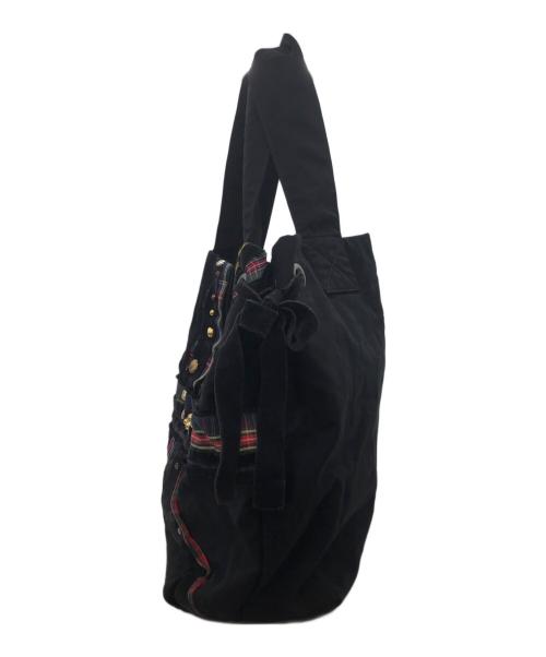 tricot COMME des GARCONS（トリココムデギャルソン）tricot COMME des GARCONS (トリココムデギャルソン) ユニオンジャックトートバッグ ブラックの古着・服飾アイテム